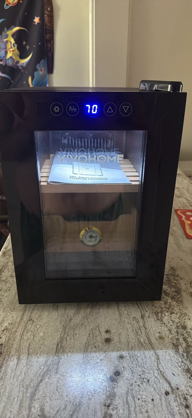 VIVOHOME 10L Cigar Cooler Humidor - photo 2