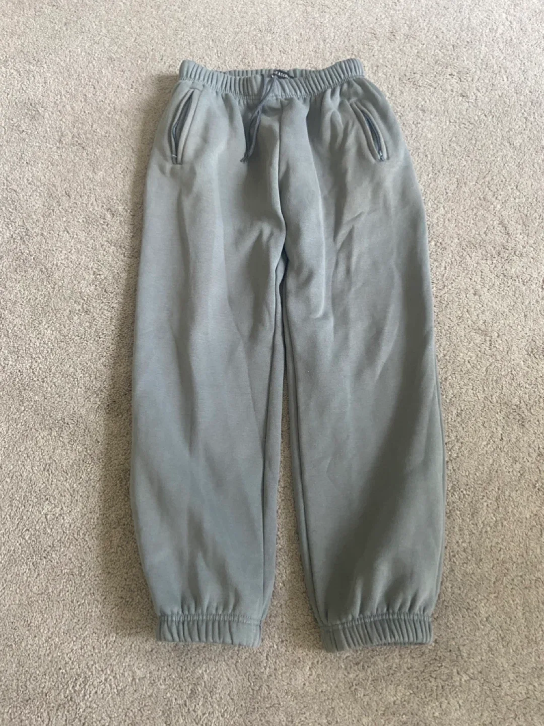 Grey Cuffed Pants thumbnail