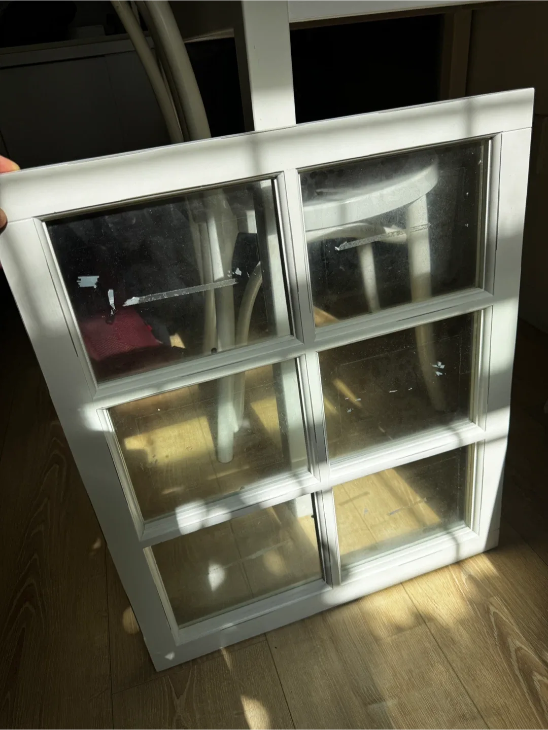 White Window Pane Photo Frame thumbnail