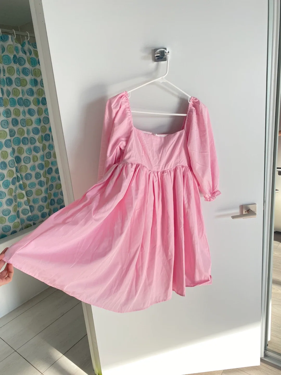 Brand NEW Barbie Pink Full Flare Cute Puff Dress thumbnail