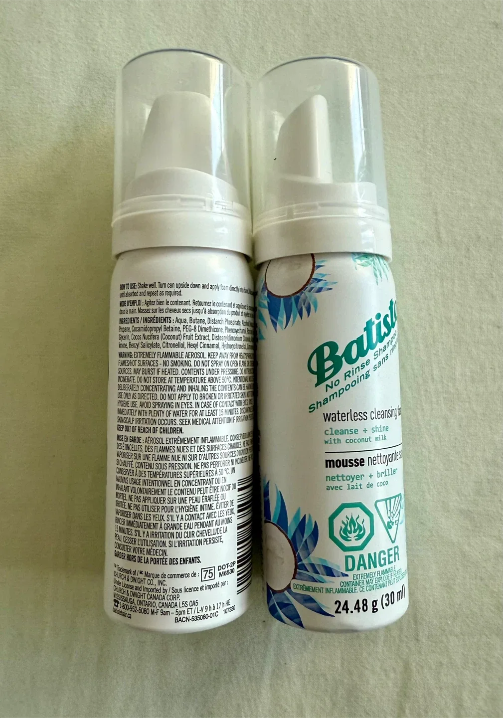 Batiste Waterless Cleansing Foam - Coconut Milk image indicator(2)