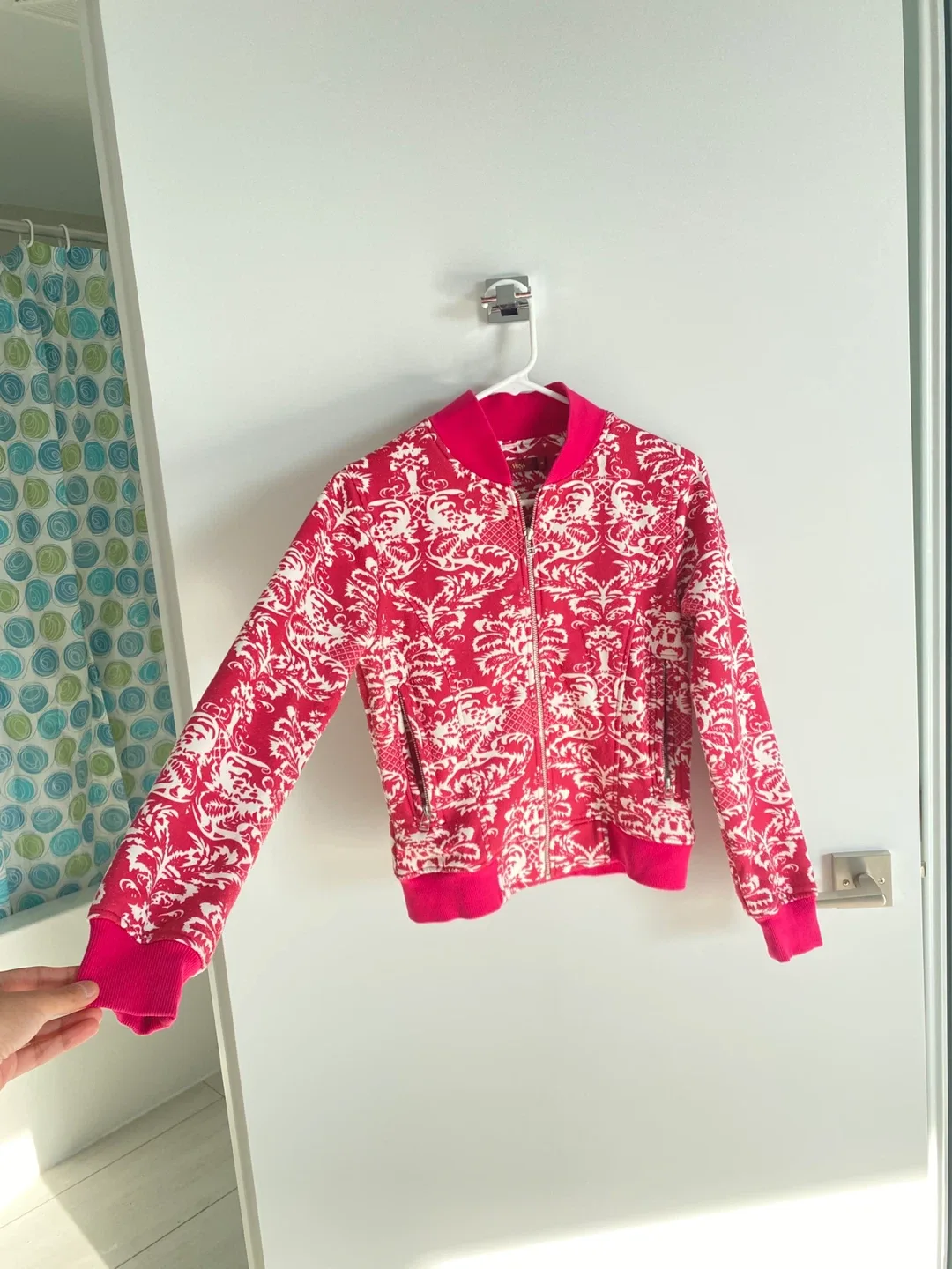 Warm & Cute Woollen Bomber Jacket image indicator(4)