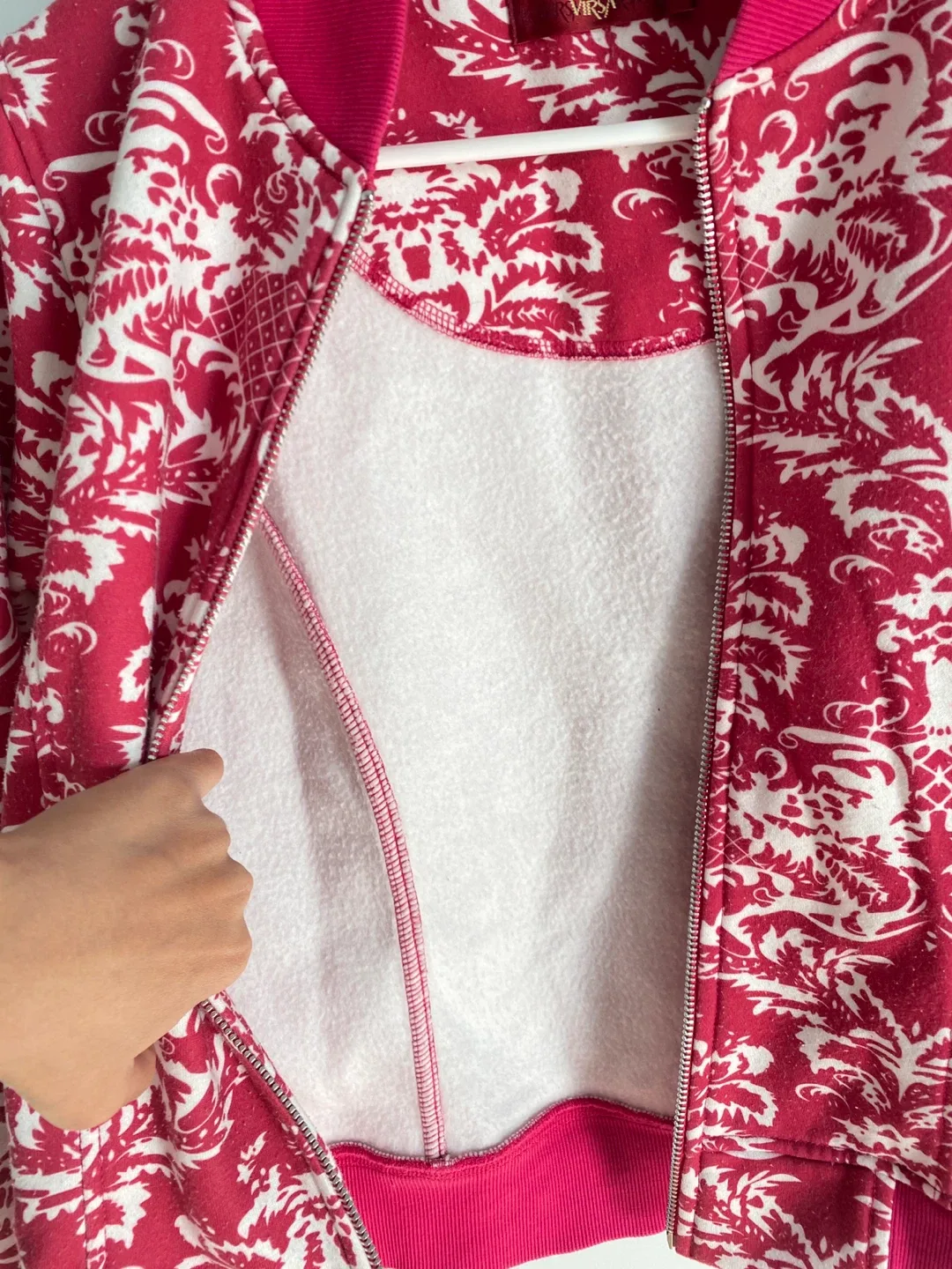 Warm & Cute Woollen Bomber Jacket image indicator(3)