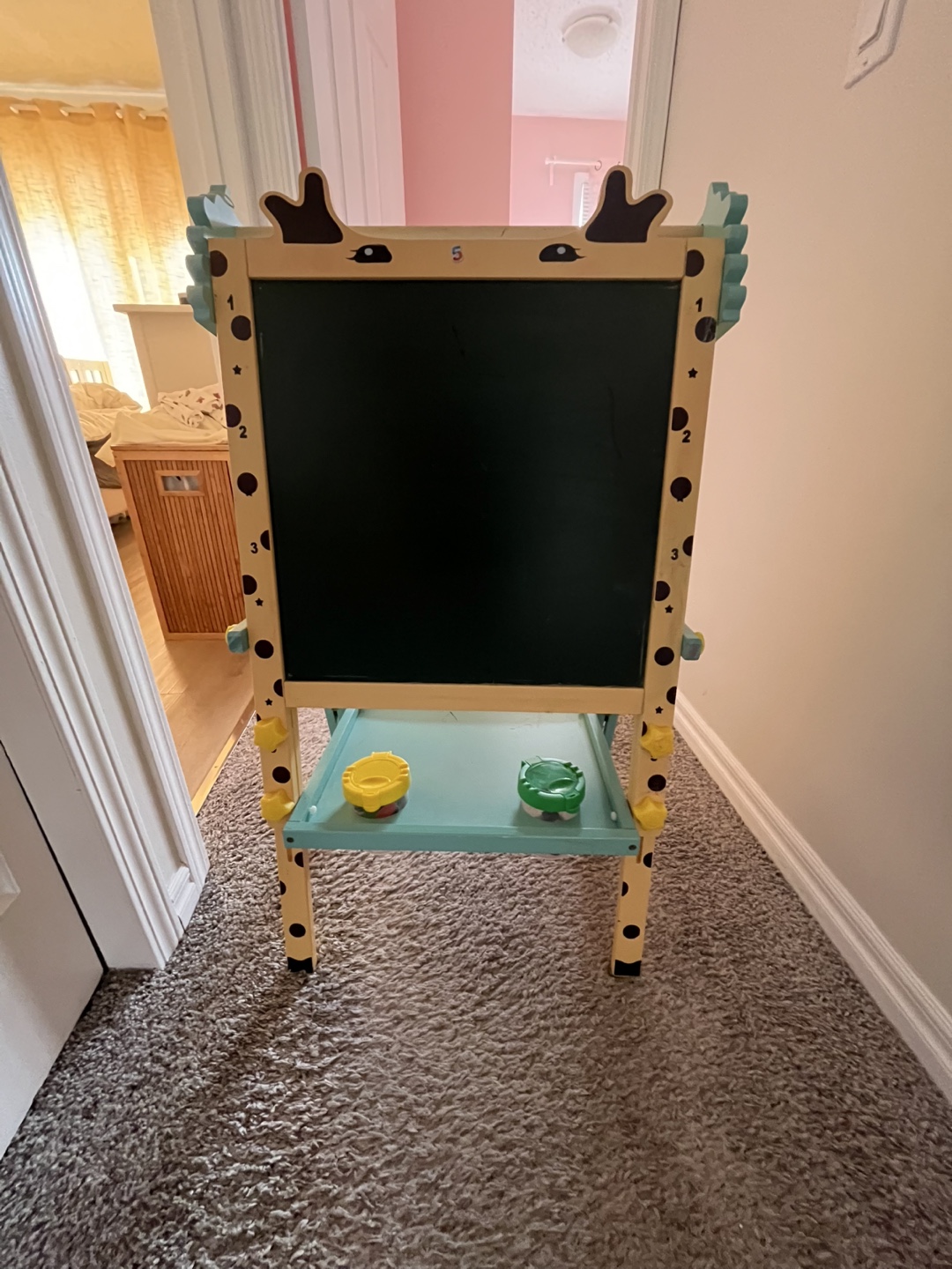 Kids Easel - Double-Sided Chalkboard/Whiteboard - photo 2