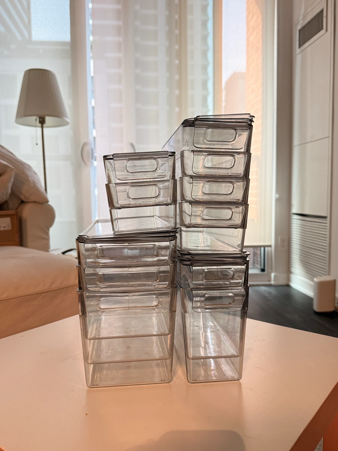 IKEA Clear Organizers
