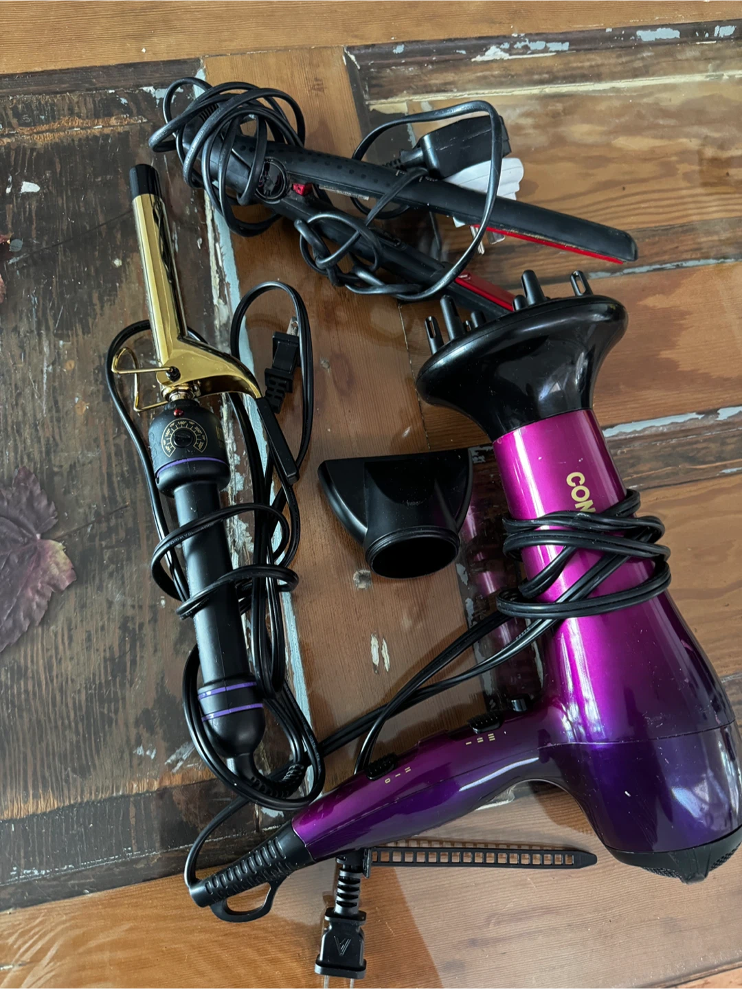 Hair Styling Tools: Hair Dryer, Curling Iron & Flat Iron