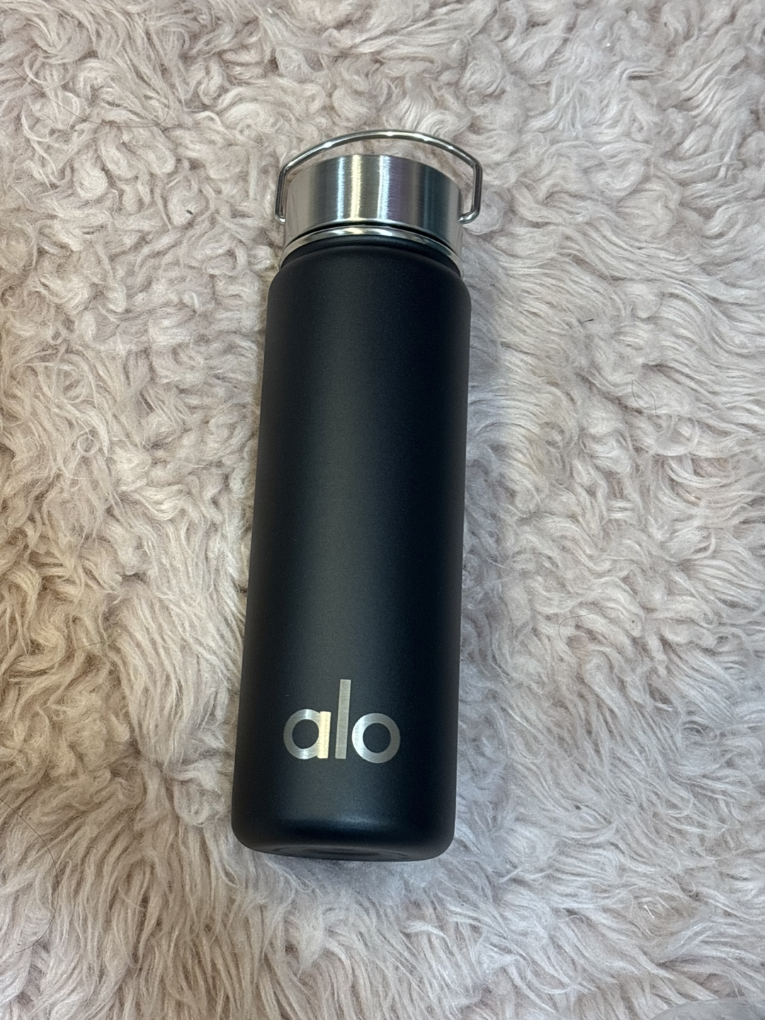 ALO Yoga Black Water Bottle