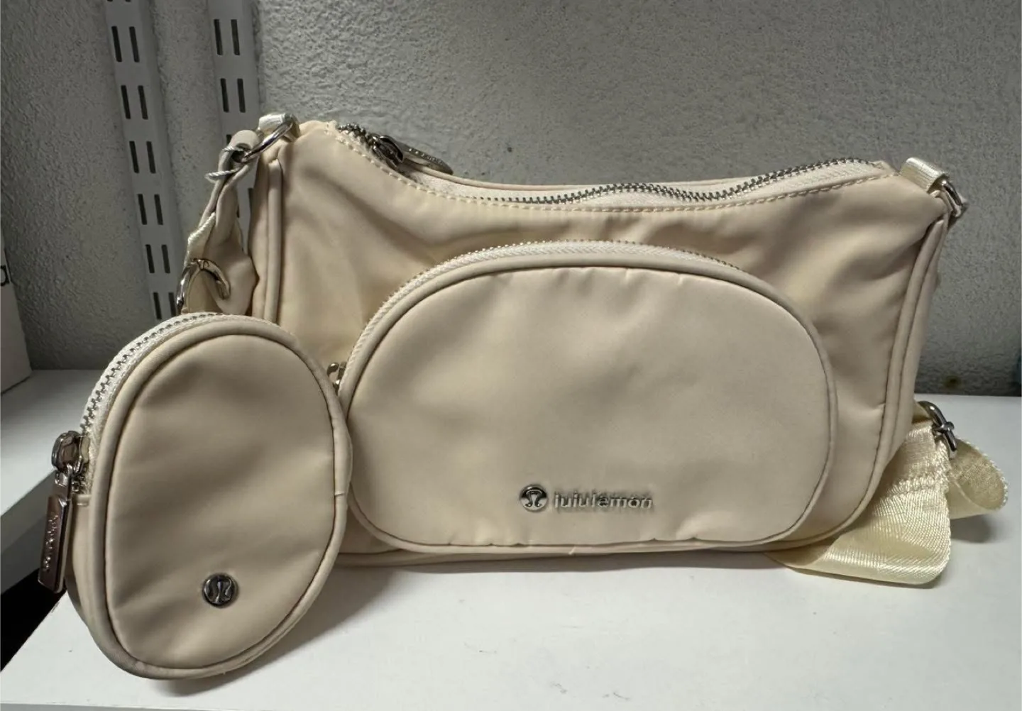 Lululemon Ivory Belt Bag with Pouches thumbnail