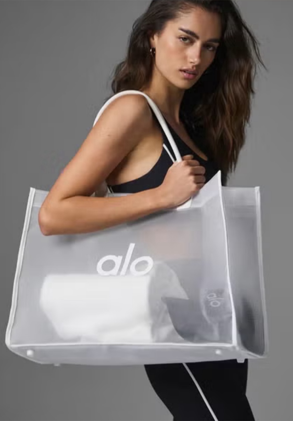 ALO Yoga Clear Tote Bag