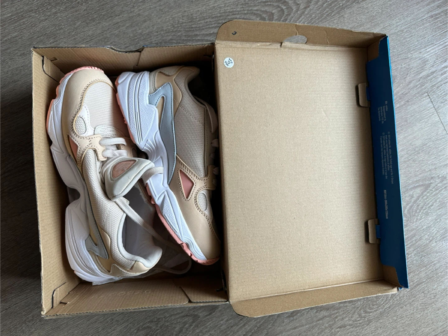 Adidas Falcon W Beige/Pink, Women's US 8