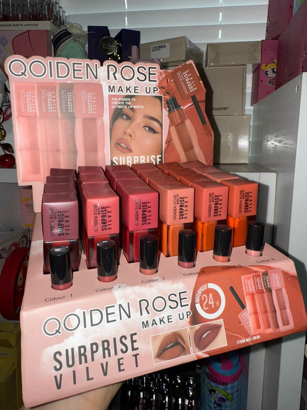 QoIden Rose Surprise Velvet Matte Lipstick $5 each