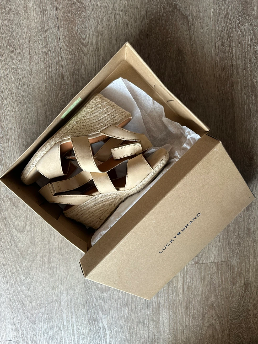 Lucky Brand Mendona Espadrille Wedge Sandal - Size 8.5