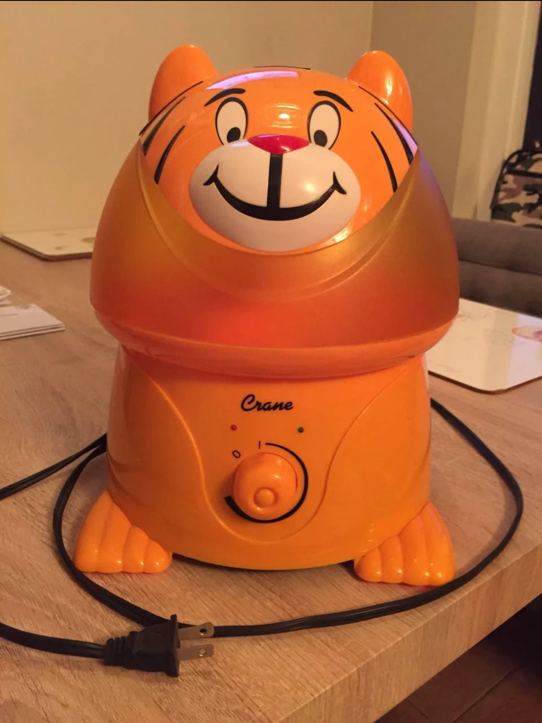 Crane Adorable Ultrasonic Cool Mist Humidifier Tiger - photo 2