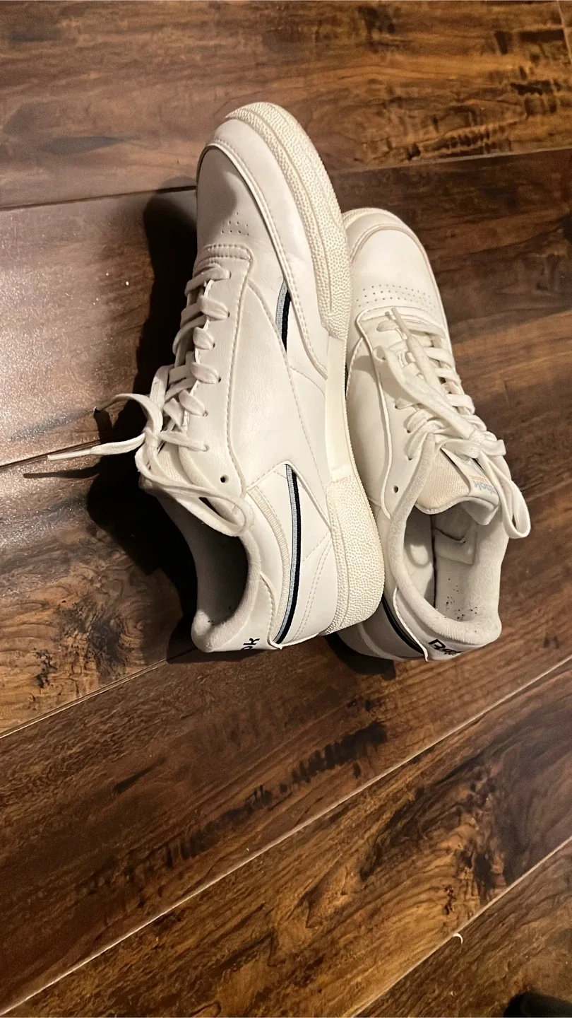 Reebok Club C 85 Men's White Sneakers - Size 8 image indicator(2)