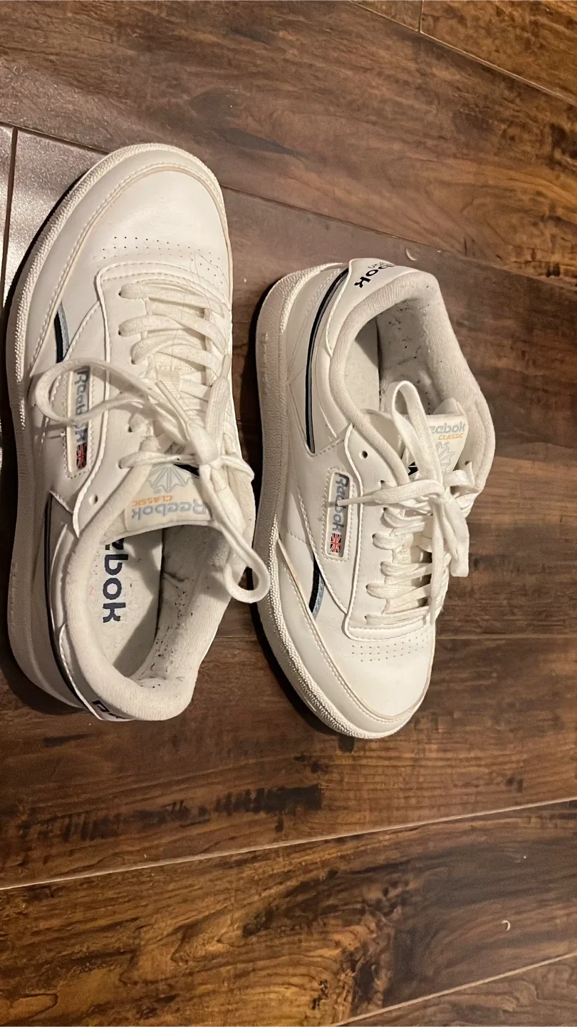 Reebok Club C 85 Men's White Sneakers - Size 8 image indicator(3)