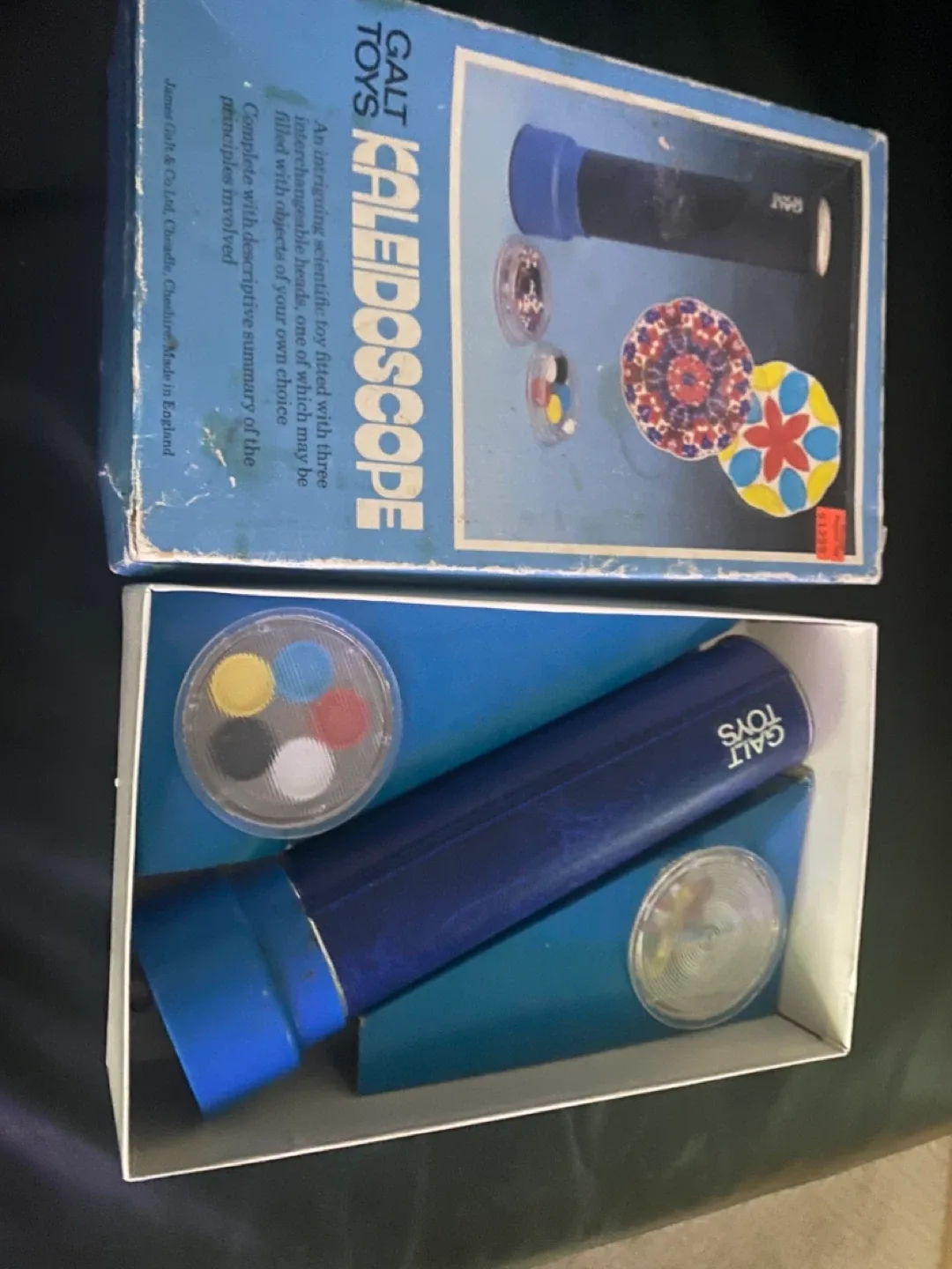 1970’s Vintage Galt Toys Kaleidoscope with Box thumbnail
