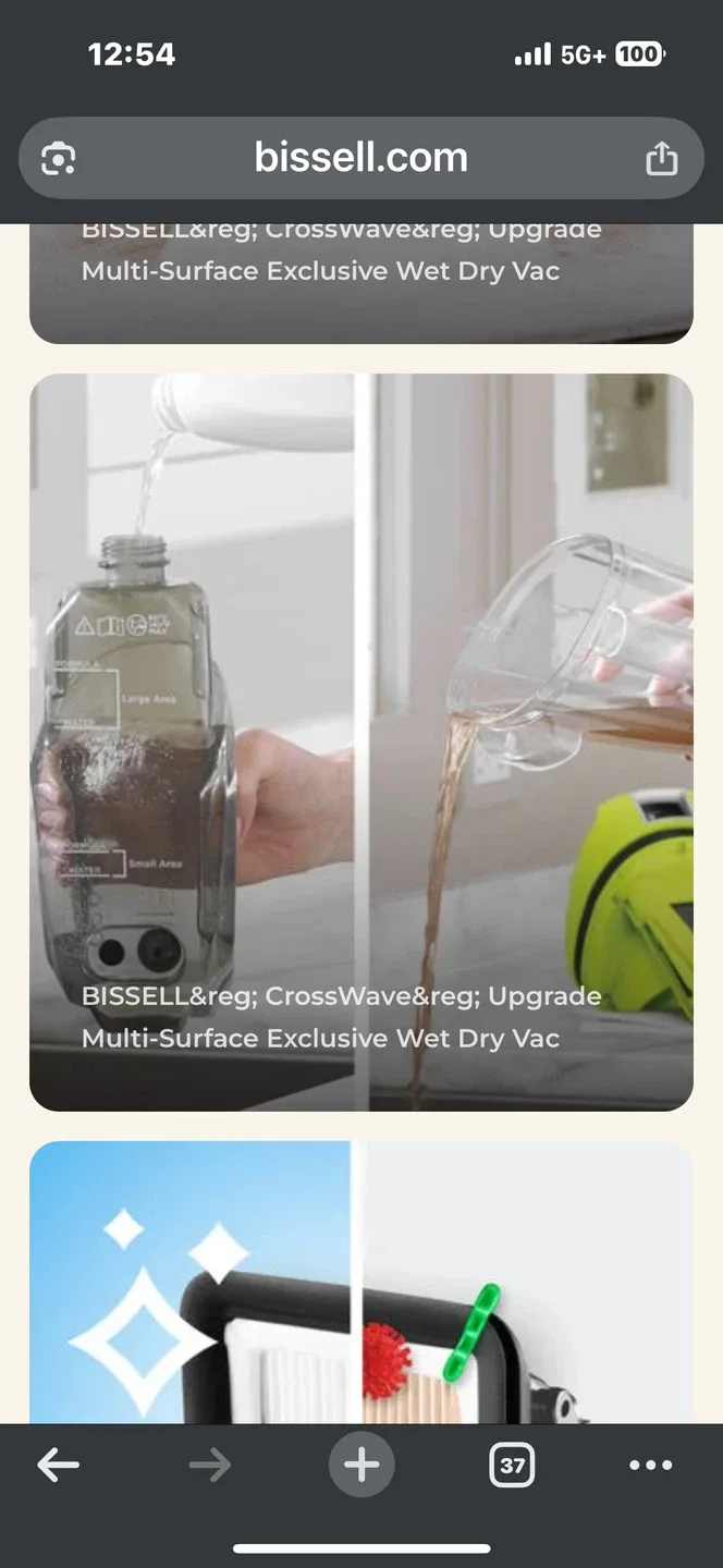 Bissell CrossWave Multi-Surface Wet Dry Vac image indicator(3)