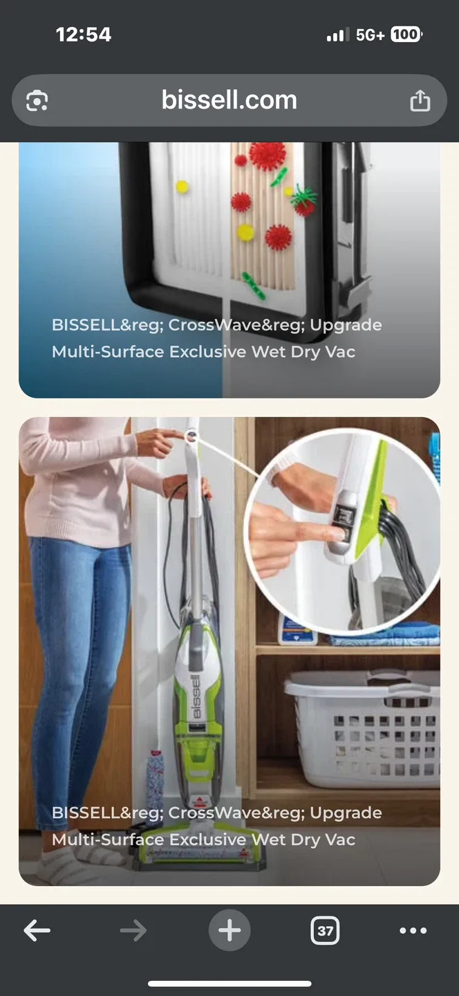 Bissell CrossWave Multi-Surface Wet Dry Vac image indicator(5)