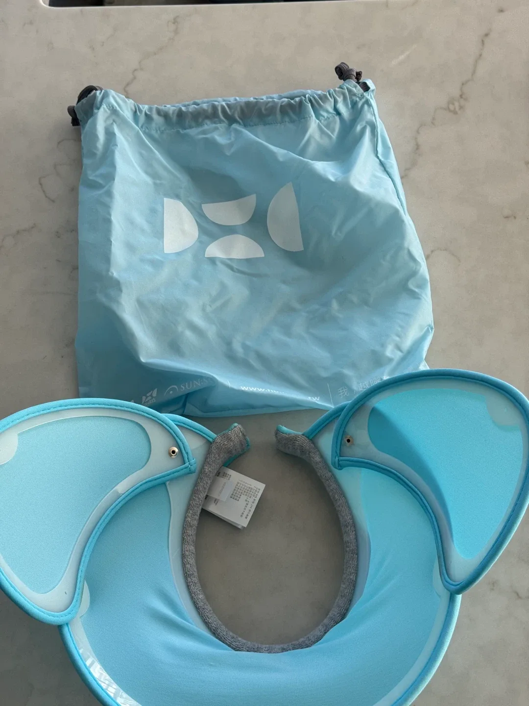 HOII Light Blue Sun Visor UV block image indicator(8)