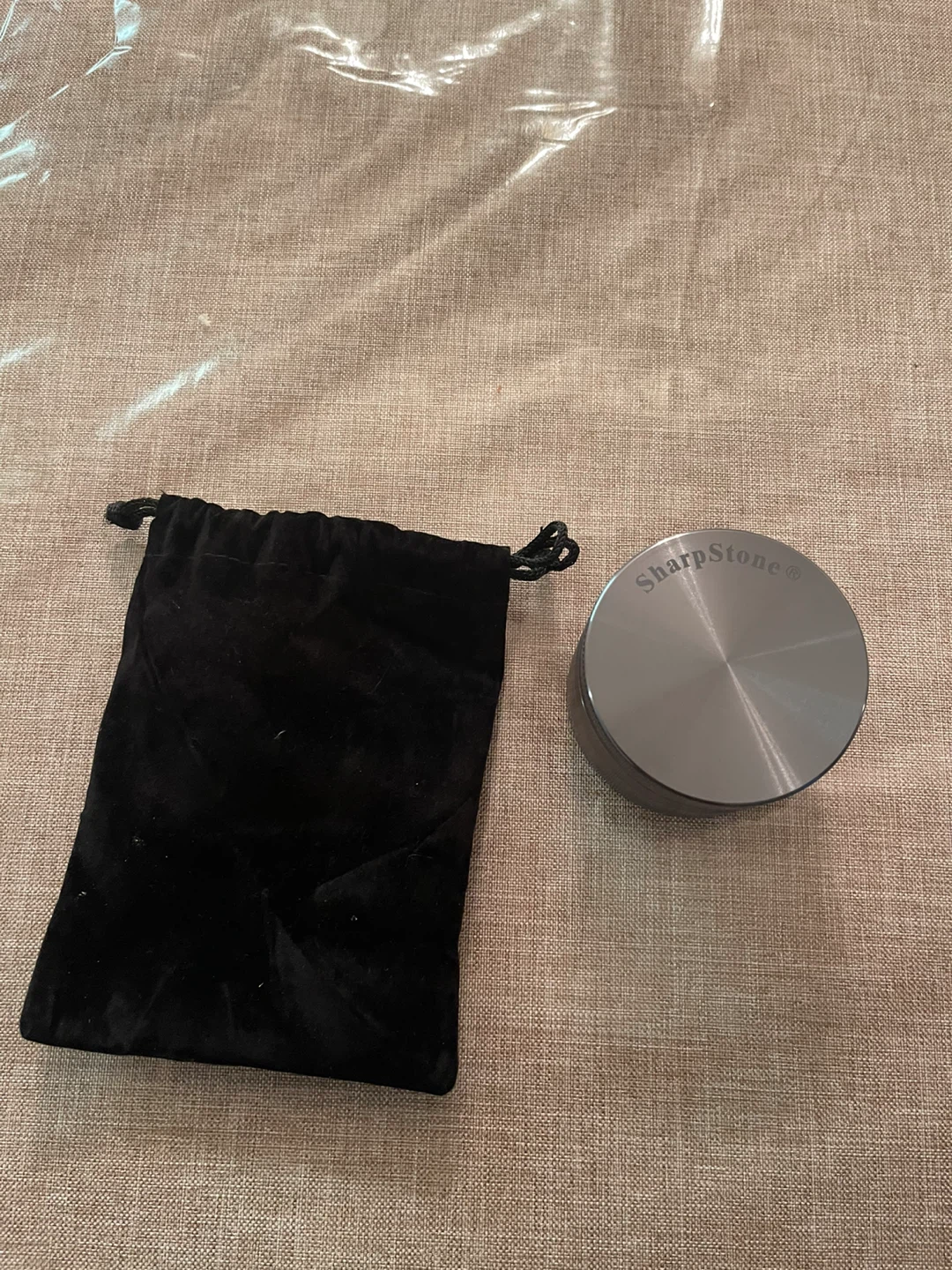 SharpStone Herb Grinder with Pouch