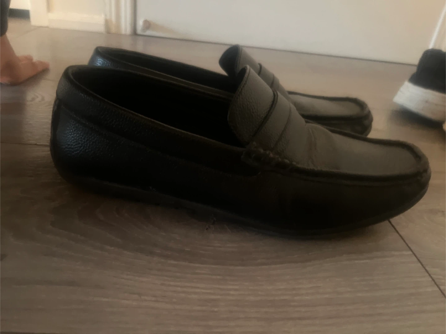 Mazz Milano Black Leather Loafers - photo 2