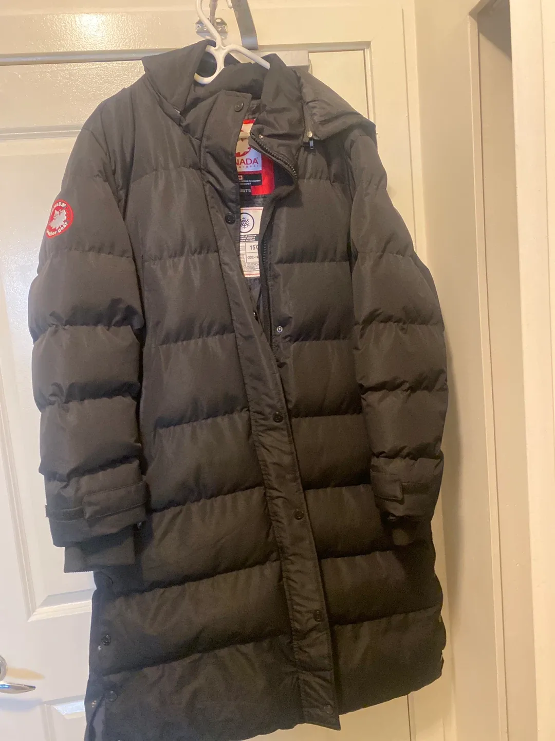 Canada Goose Black Down Parka thumbnail