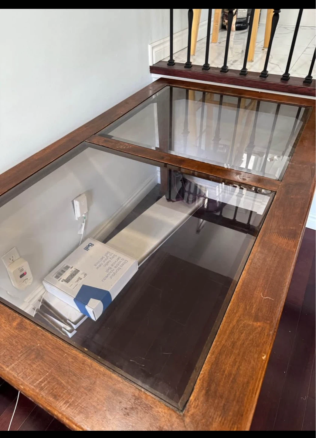 Glass Top Dinner Table for 6 person. - photo 3