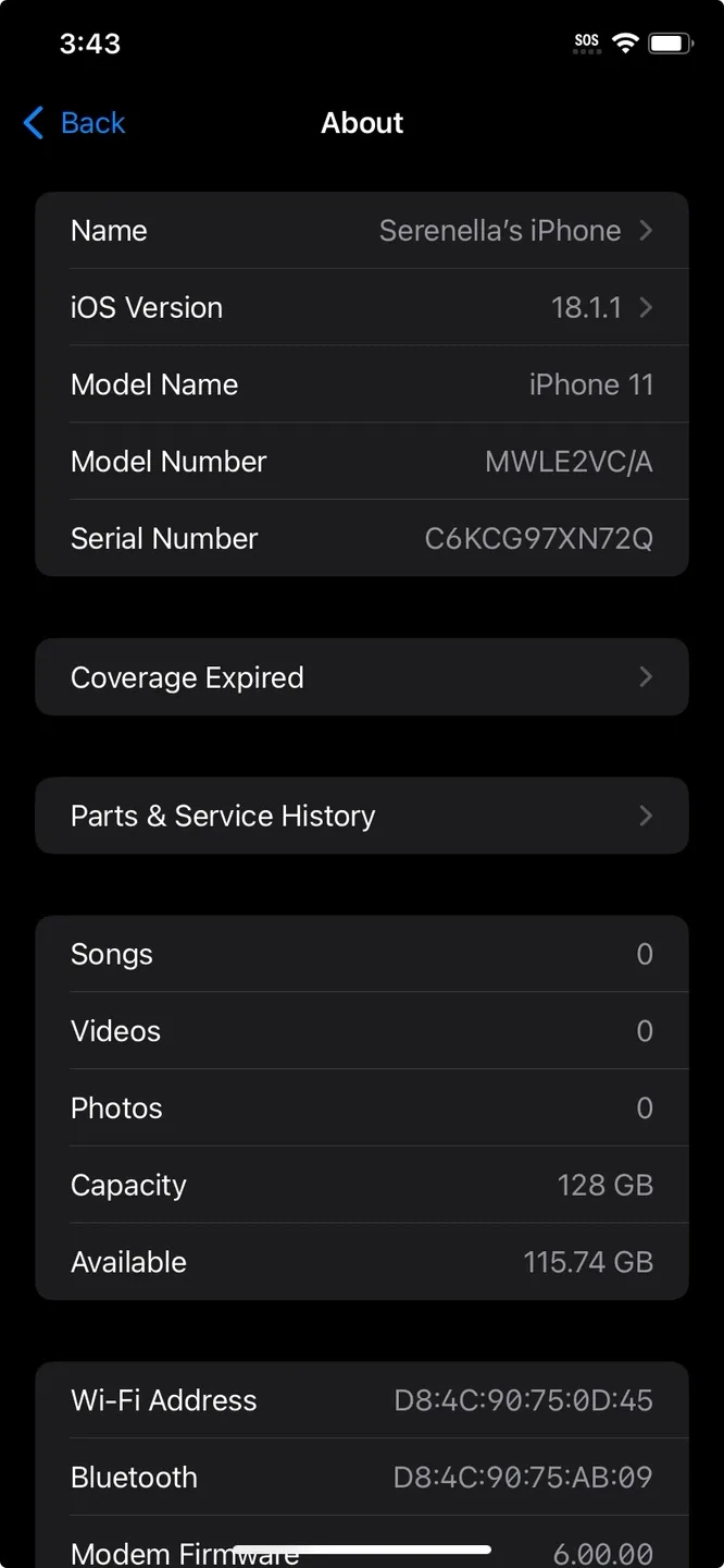 Apple iPhone 11 Black 128GB w/ Box image indicator(4)