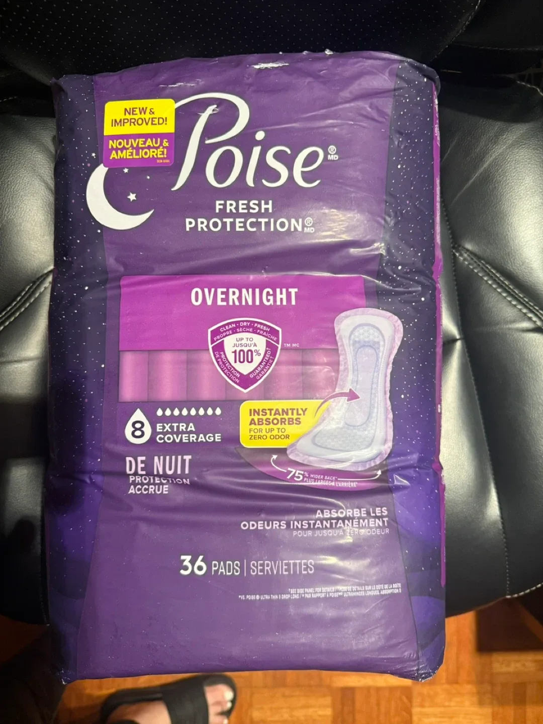 Poise Overnight Pads thumbnail