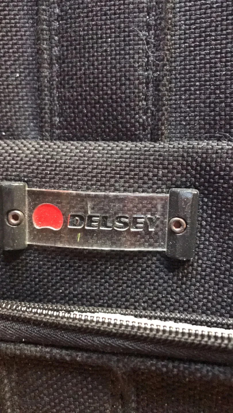 Delsey Black Rolling Suitcase thumbnail