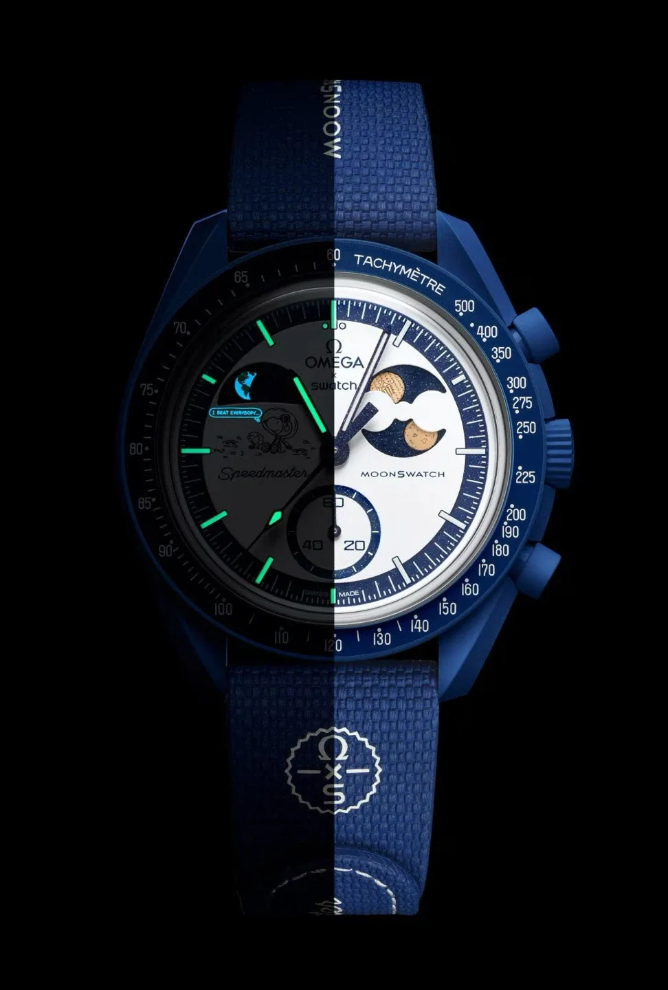 Swatch x Omega Mission to Earthphase Moonshine Gold Harvest Moon image indicator(4)