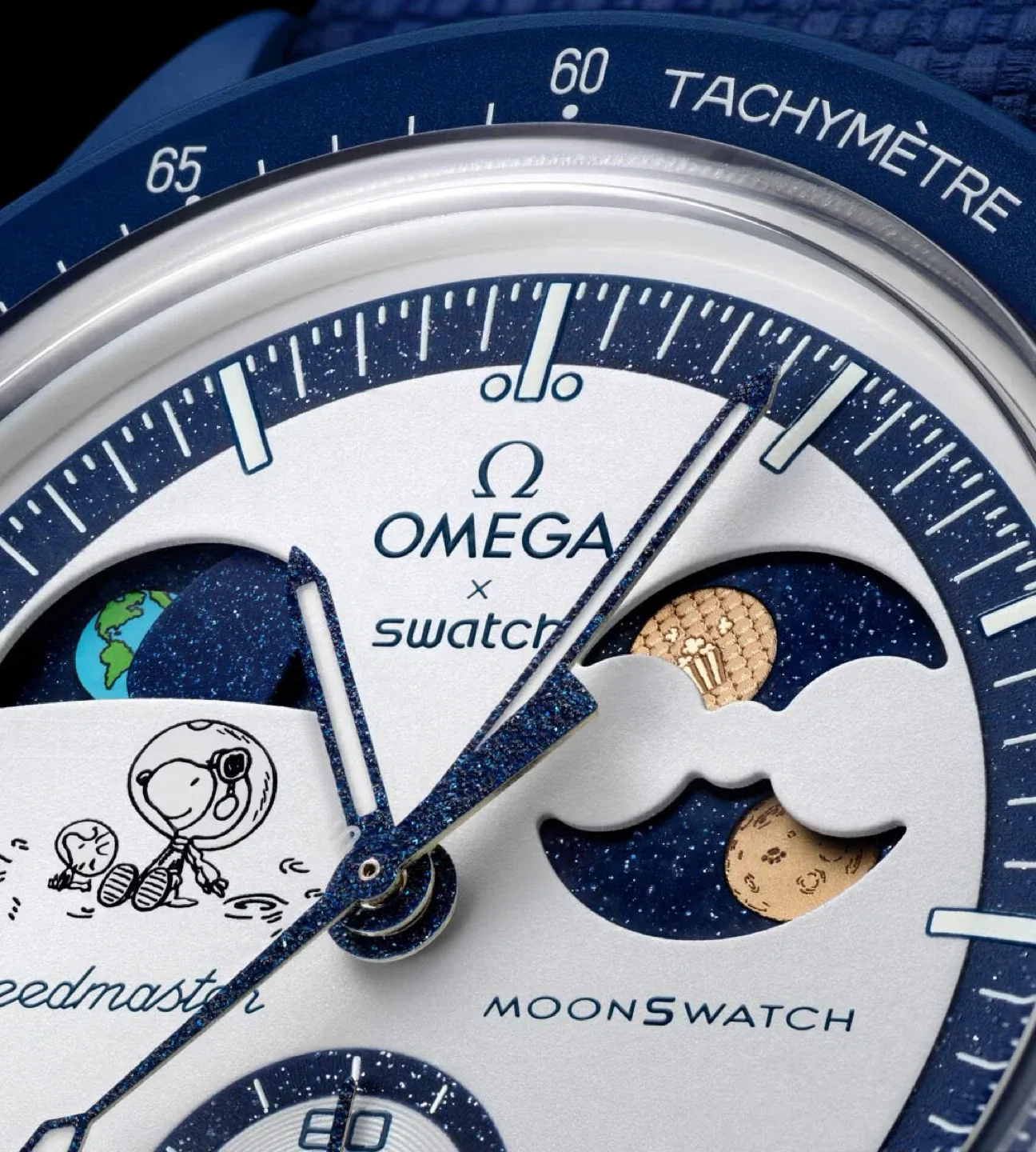 Swatch x Omega Mission to Earthphase Moonshine Gold Harvest Moon image indicator(5)