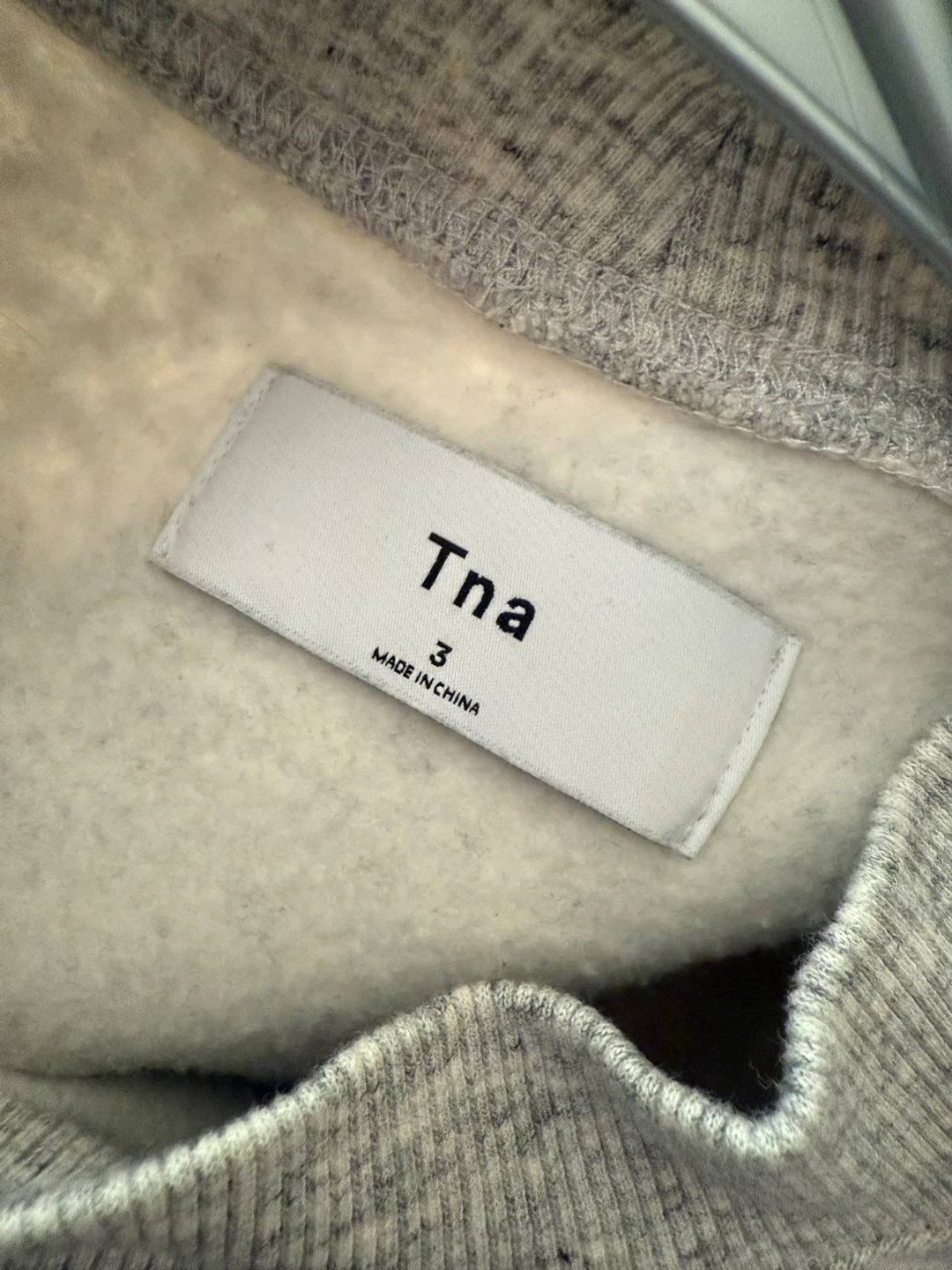 TNA Grey Oversized Sweatshirt - photo 2