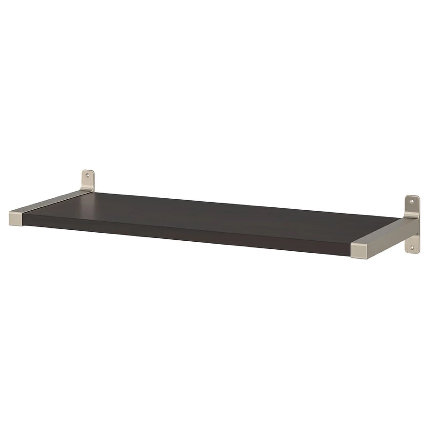 IKEA Grey nickel plated wall Shelf