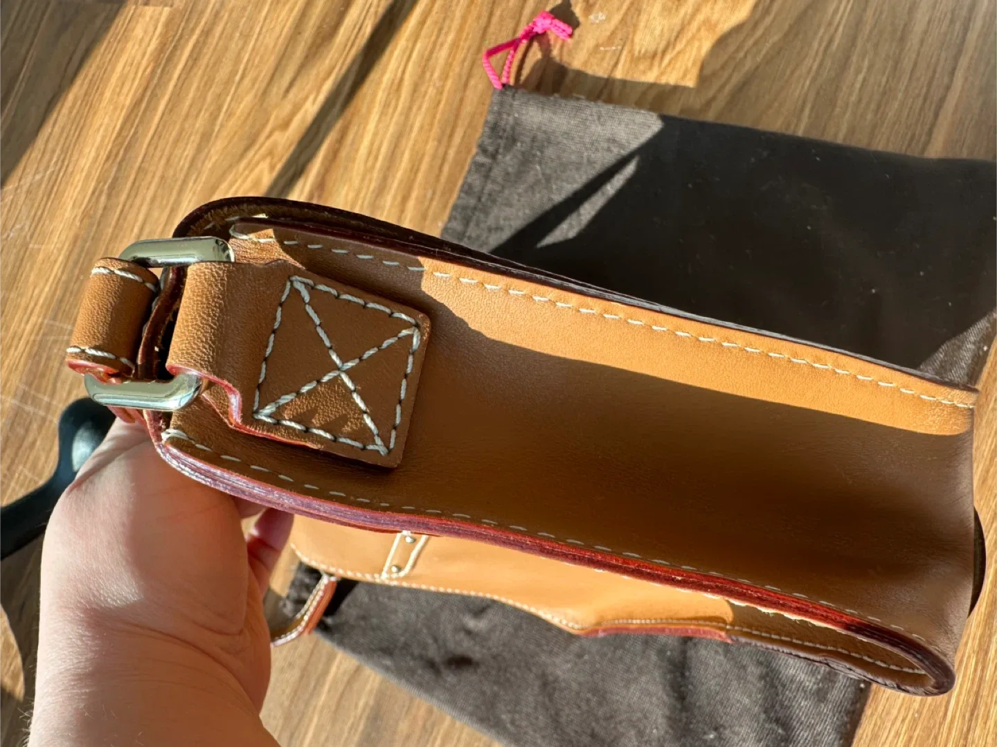 Kate Spade Leather Satchel image indicator(7)