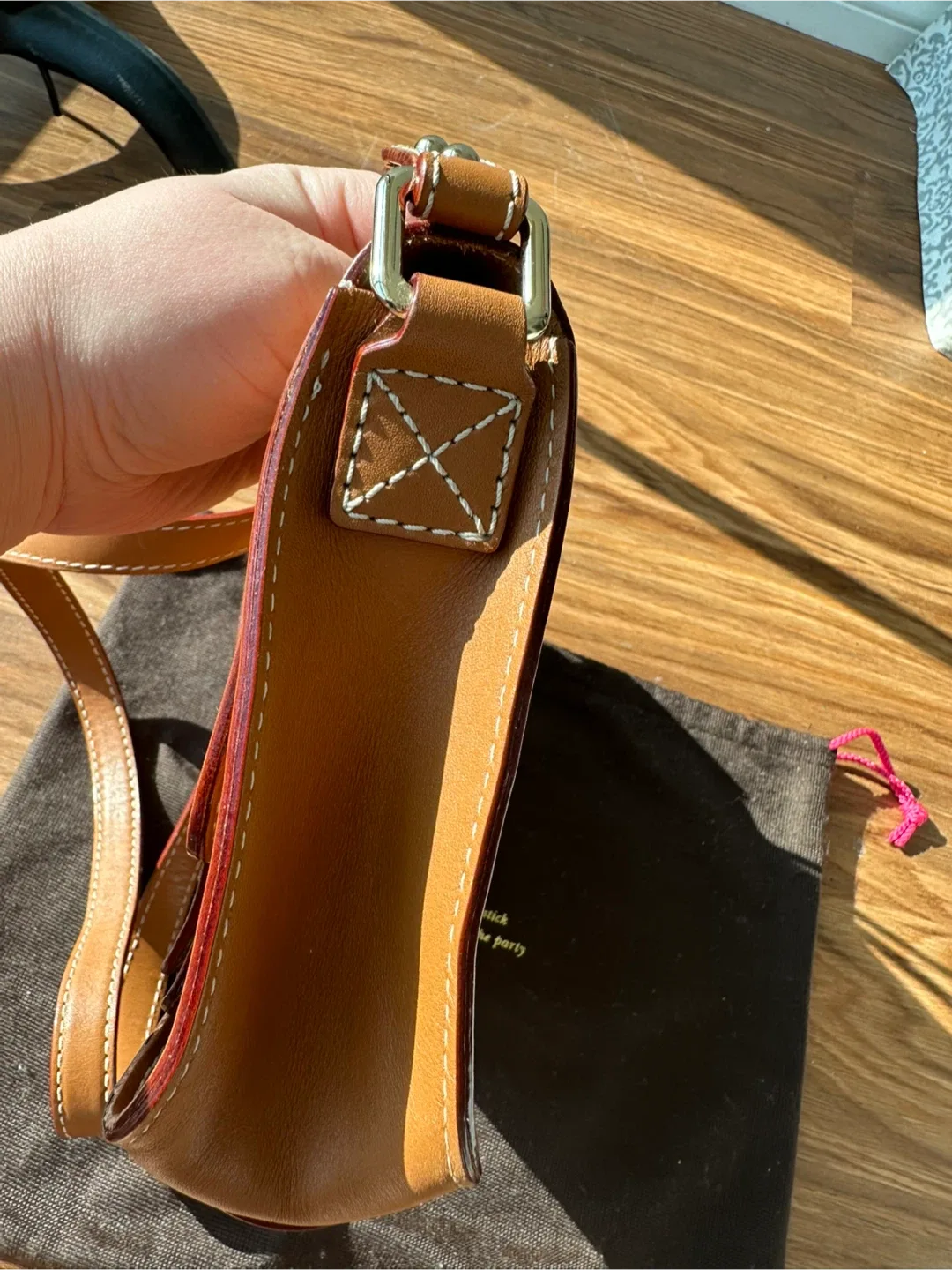 Kate Spade Leather Satchel image indicator(8)