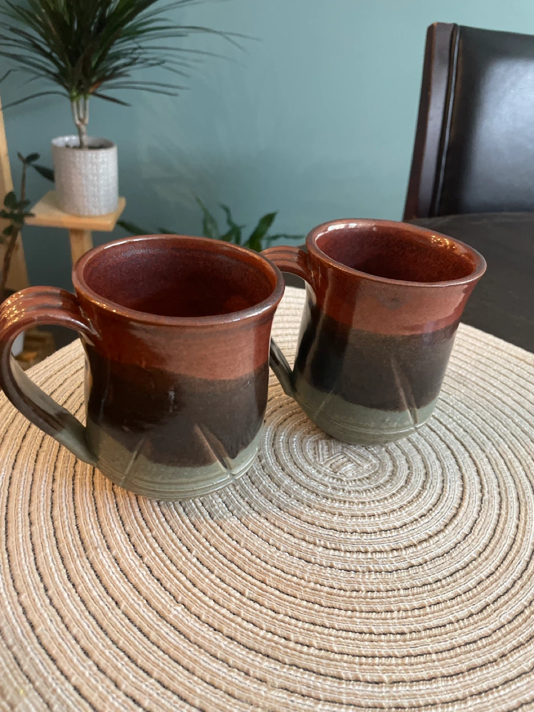 Handmade Ceramic Mugs - Set of 2