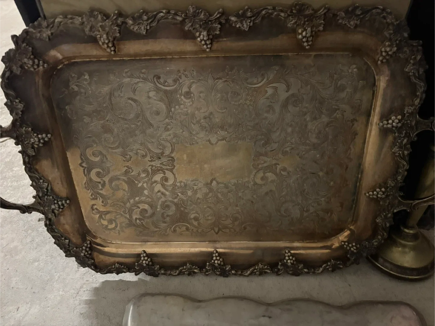 E.P. Coffer & Sylvac Silver Trays image indicator(2)