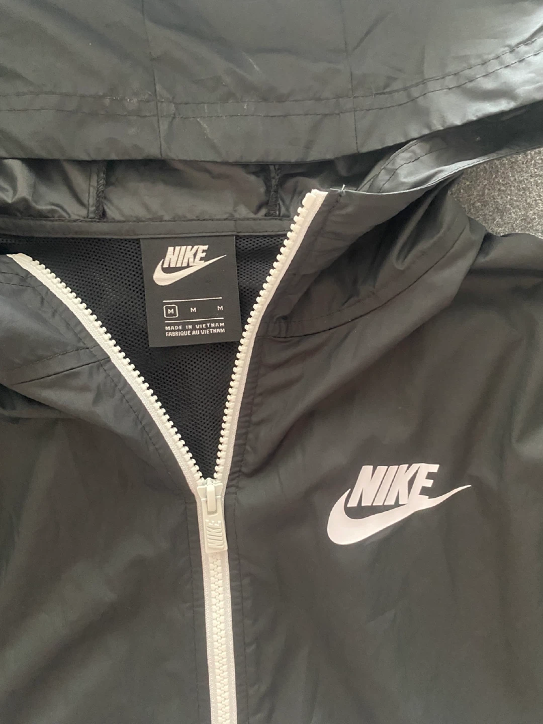 Nike Windbreaker Zip-Up Jacket Size - Medium - photo 2