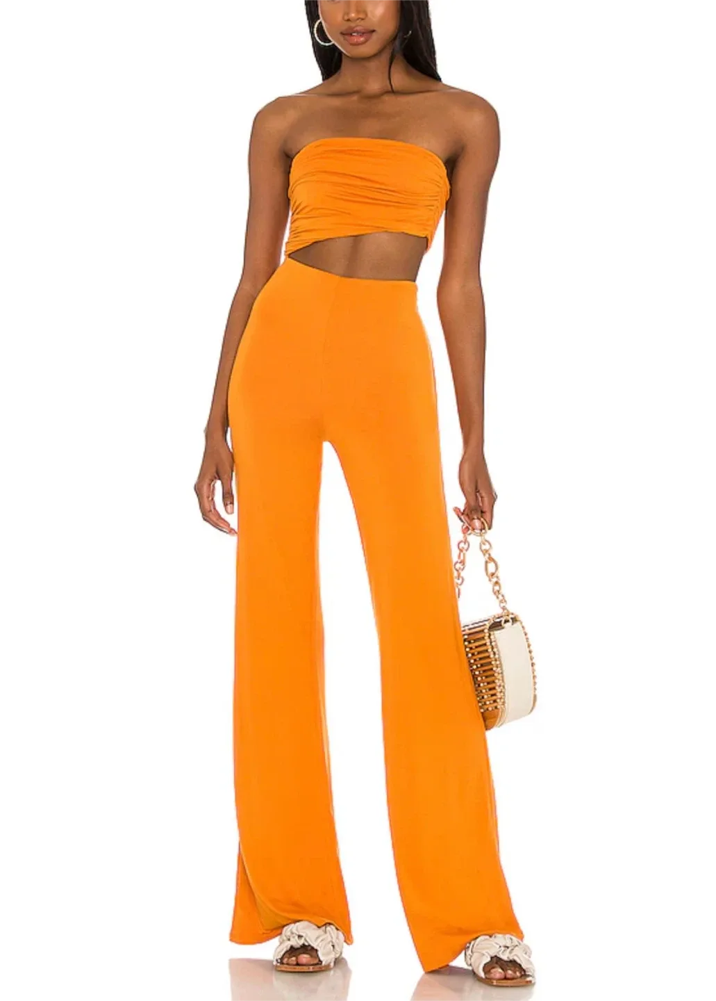 Revolve Sosa Jumpsuit - size large thumbnail