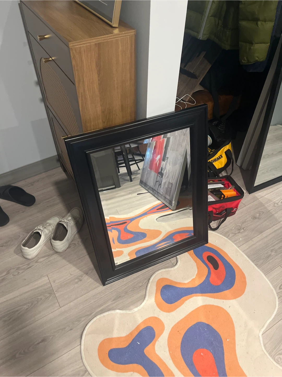 Framed Wall Mirror