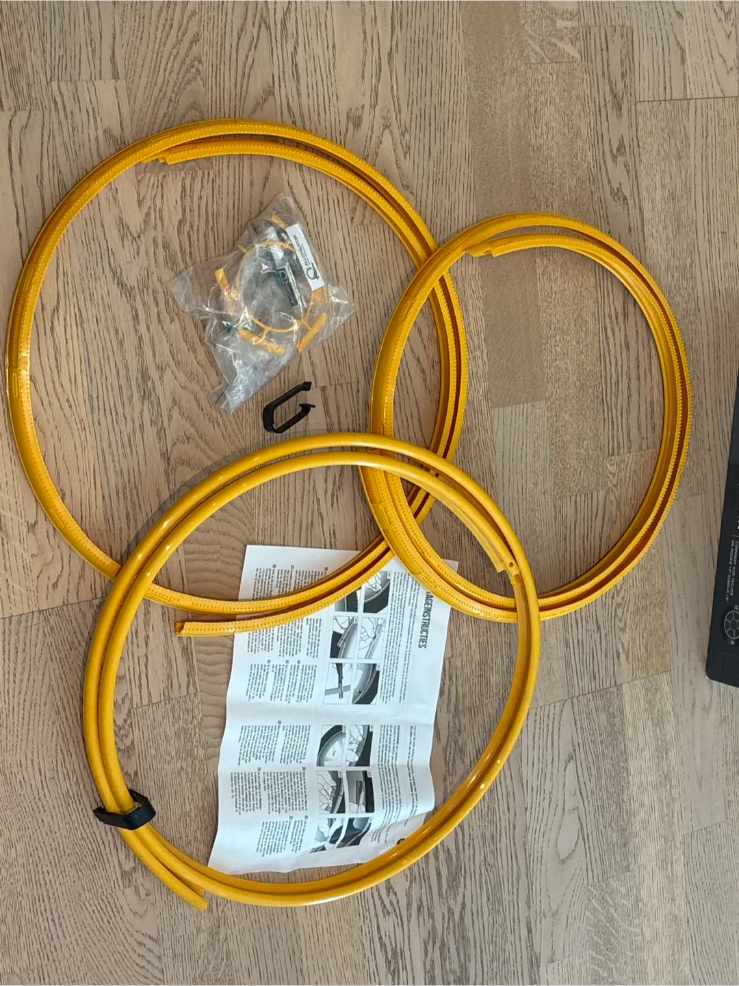 AlloyGator Wheel Protection only 3 pieces - Yellow image indicator(2)