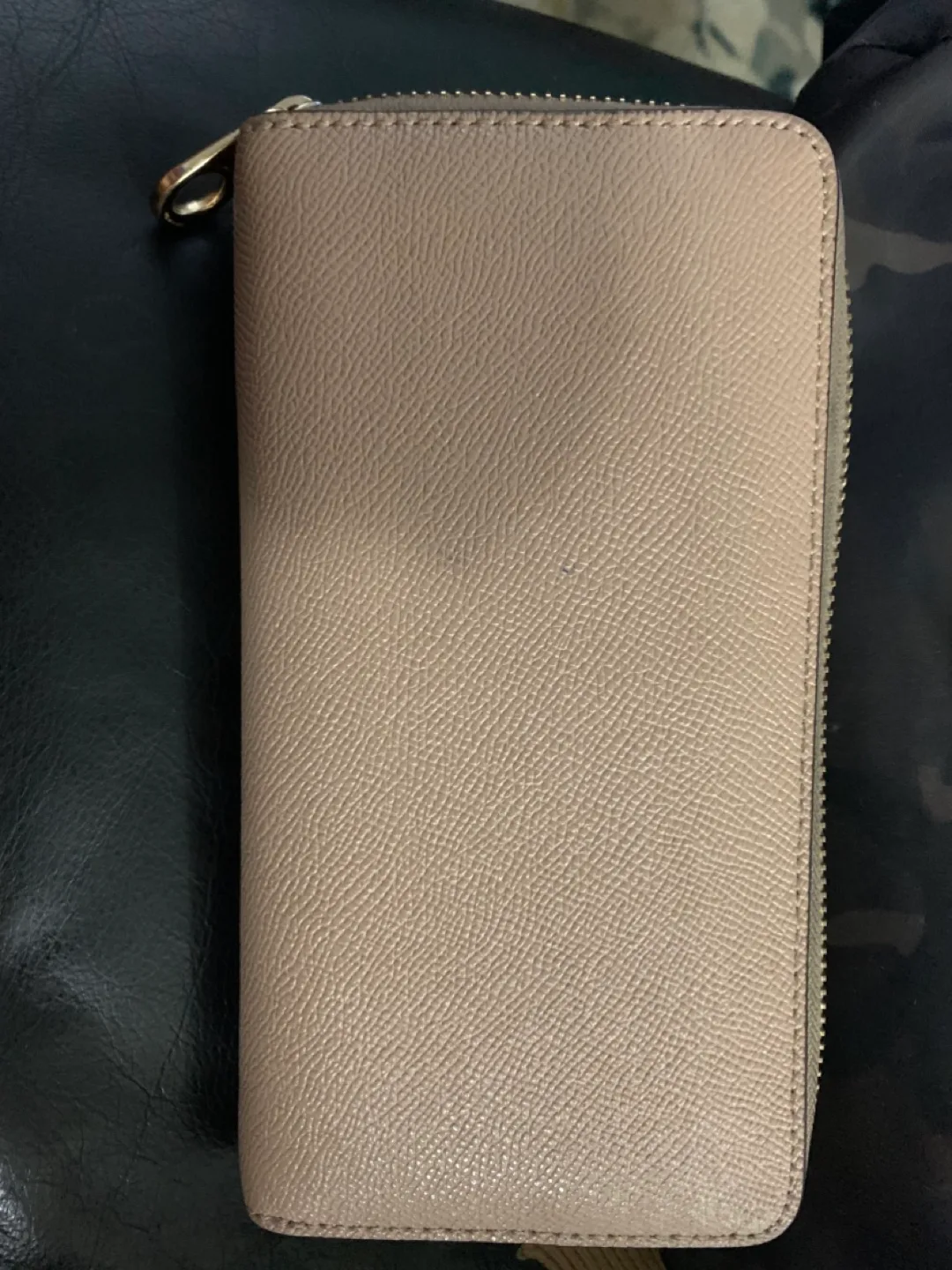 Coach Beige Leather Wallet image indicator(2)