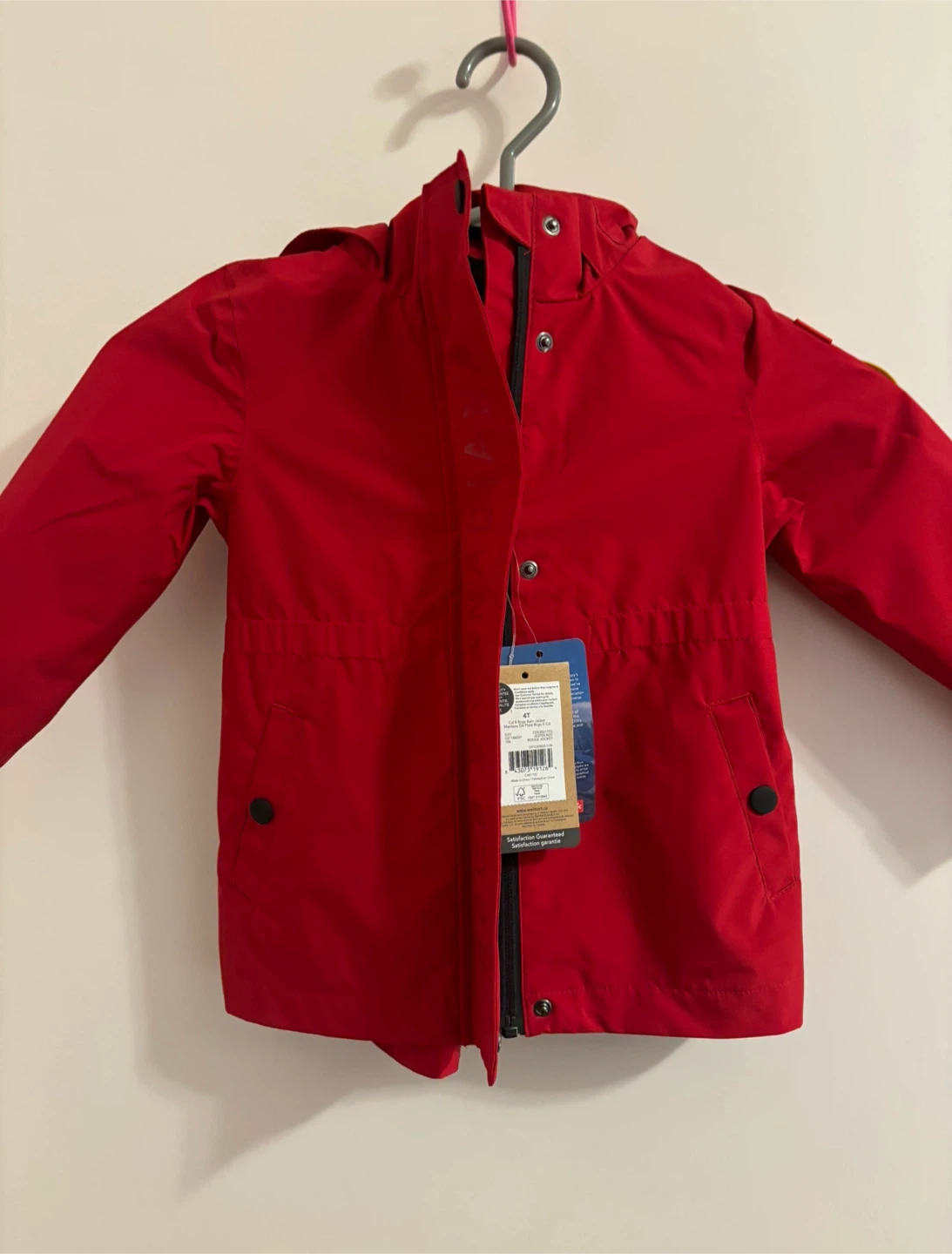 Canadian Geographic Rain Jacket - Size 4T - photo 3