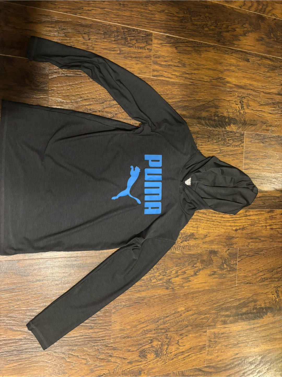 Puma Black Long Sleeve Hoodie