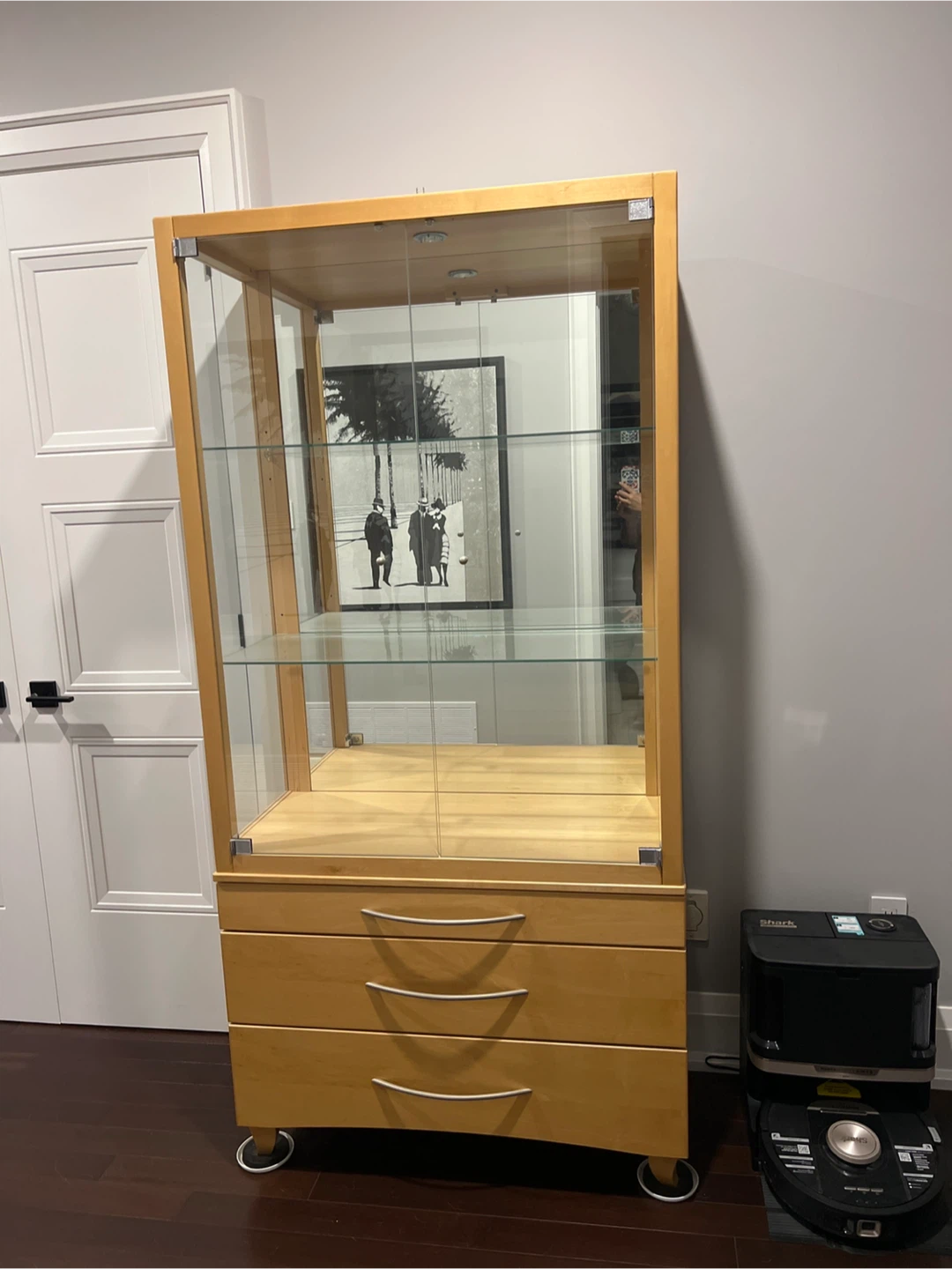 Display Cabinet with Drawers