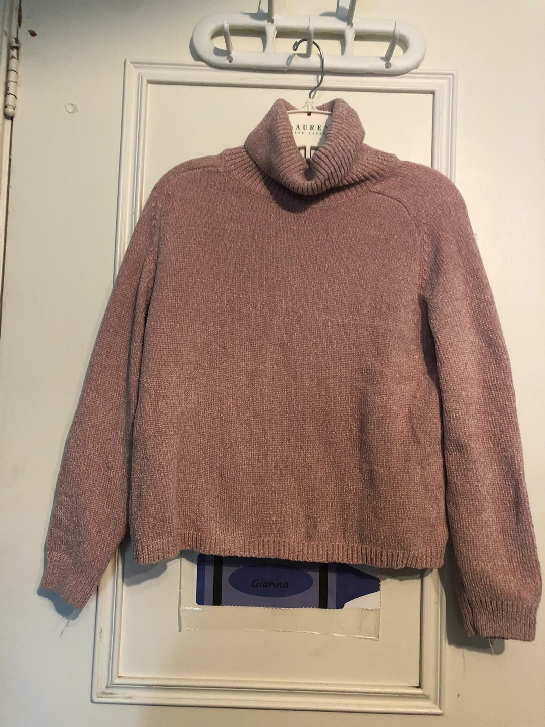 Mango Pink Turtleneck Sweater