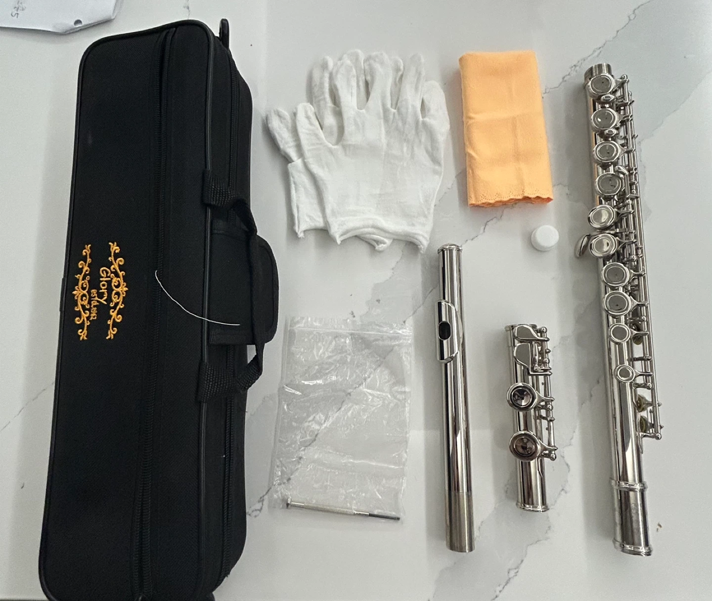 Glory Flute with Case & Accessories