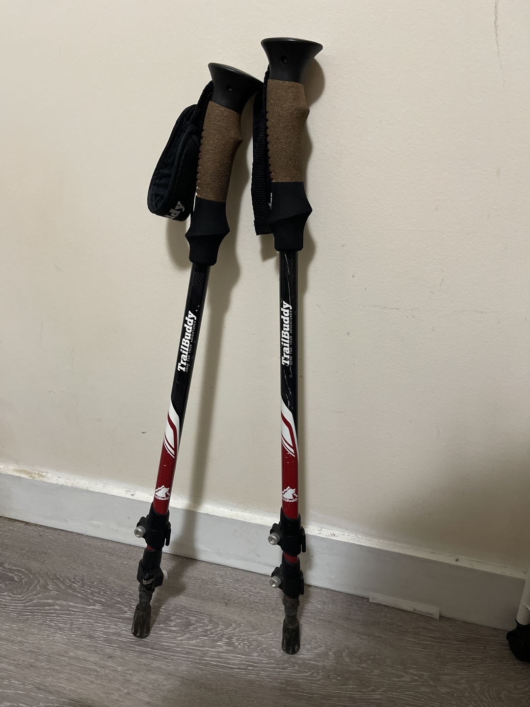 TrailBuddy Adjustable Trekking Poles