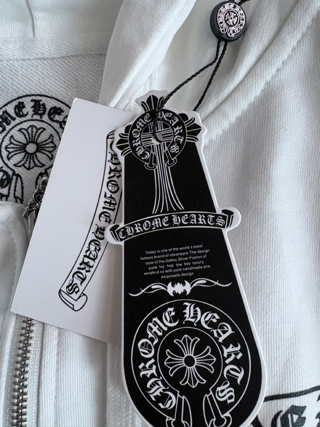 Crome hearts hoodie size small image indicator(5)